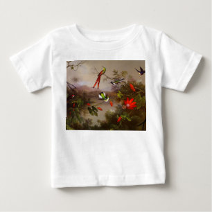 Tropiskt liggande med tio Hummingbird Heade T Shirt
