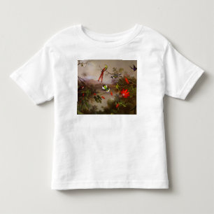 Tropiskt liggande med tio Hummingbird Heade T Shirt