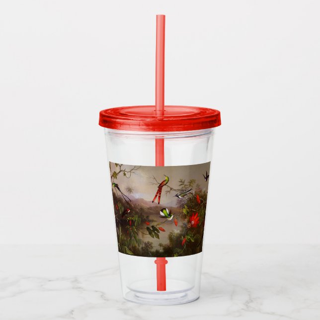 Tropiskt liggande med tio Hummingbird Heade Take Away Mugg (Framsida)