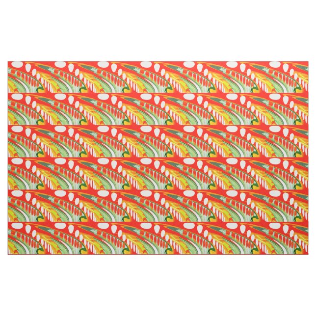 Tropiskt liv tyg (Fat Quarter)