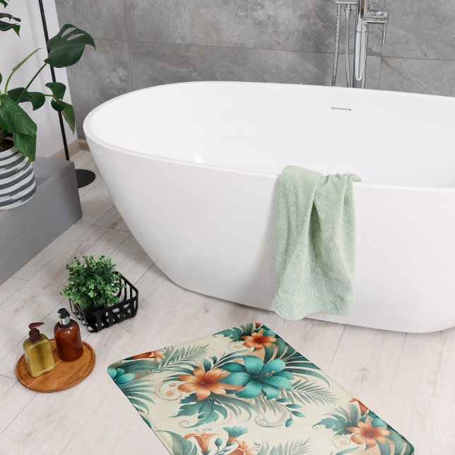 Tropiskt ljus badrumsmatta (Skapare uppladdad)