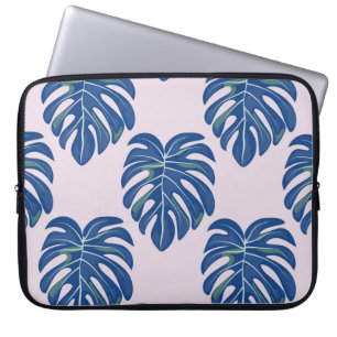 Tropiskt Löv Fashionable Seamless Mönster Laptop Fodral