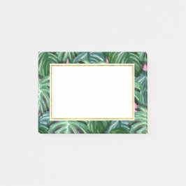 Tropiskt Löv Foliage Grönt & Lush Post-it Block