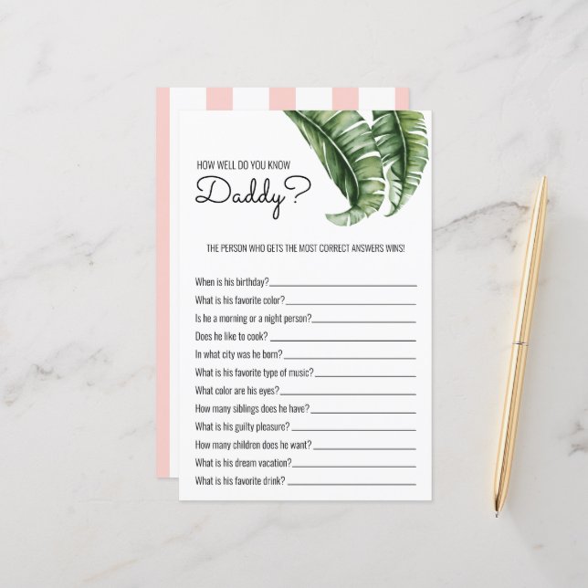 Tropiskt Löv/Rand babykläder (Fram/Back In Situ)