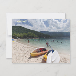 Tropiskt lugn - labadee Beach Scene Vykort