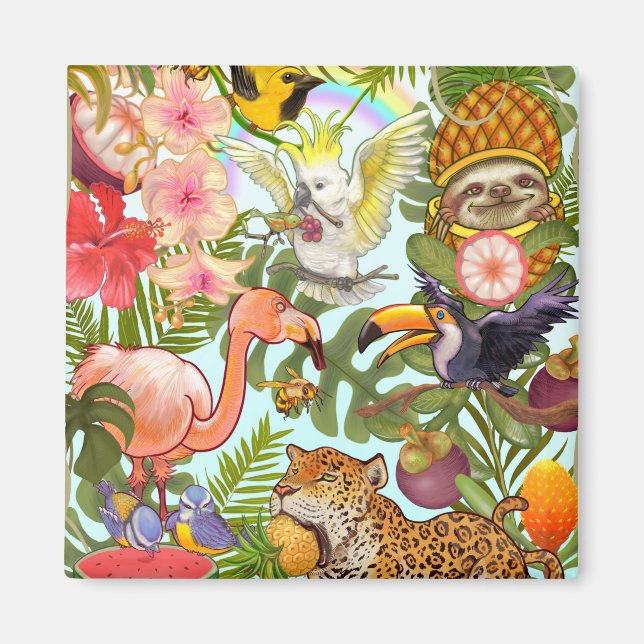 Tropiskt Magnet (Framsidan)