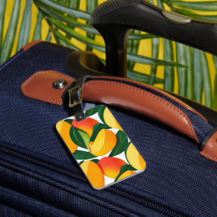 Tropiskt mango tango-personlig bagagebricka