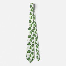Tropiskt Monstera-blad Grönt Botaniskt