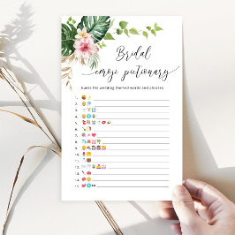 Tropiskt monstera möhippa emoji-piktil