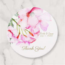 Tropiskt Oas Rosa Grön Hawaiiansk Bröllopsfest