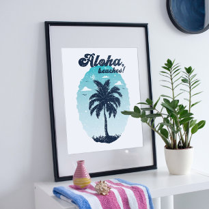 Tropiskt ömönster. poster