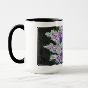 'Tropiskt Orchid' målning på en Mugg