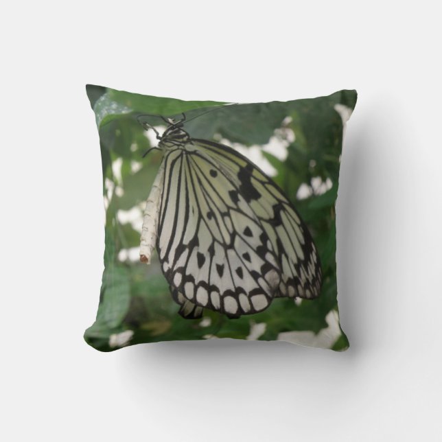 Tropiskt Pappert Kite Butterfly Pillow Kudde (Framsida)