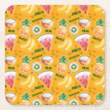 Tropiskt Papprast Underlägg