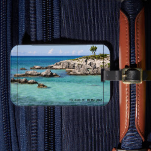 Tropiskt paradis Bermuda Bagagebricka