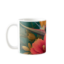 Tropiskt Paradis Botanisk Kaffemugg