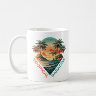 Tropiskt Paradis Kaffemugg