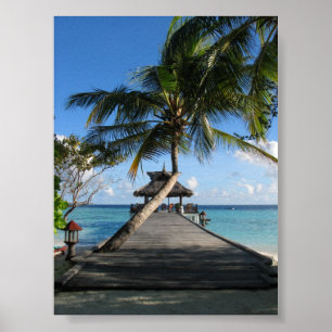 Tropiskt paradis poster