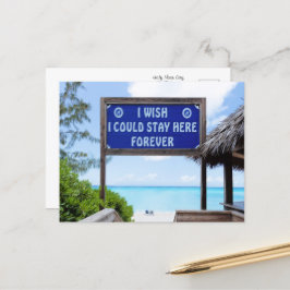 Tropiskt Paradis Vykort