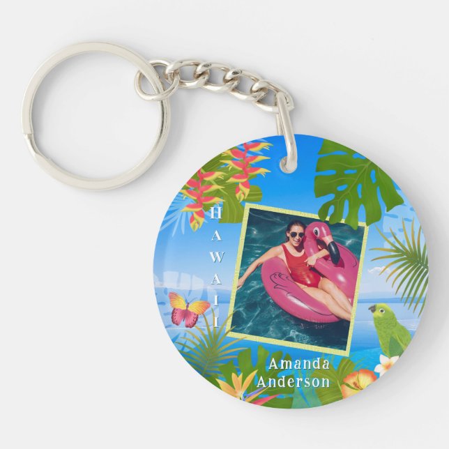 Tropiskt paradise Memory Photo (Framsidan)