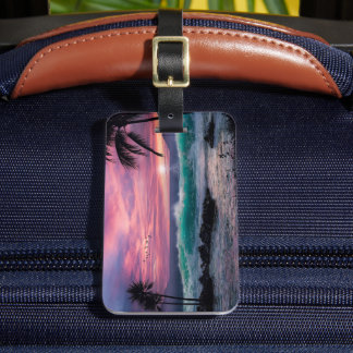 Tropiskt persikor bagagebricka