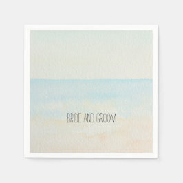 Tropiskt persikor pappersservett