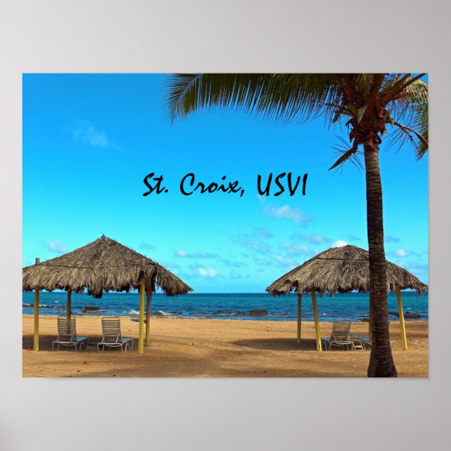 Tropiskt persikor poster (Framsidan)