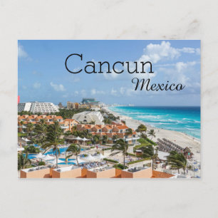 Tropiskt persikovaccin, Cancun, Mexiko Vykort