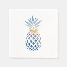 Tropiskt Pineapple-tema Födelsedagsfest