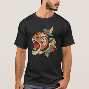 Tropiskt predator Jungle Animal Vild katt Asian Ti T Shirt