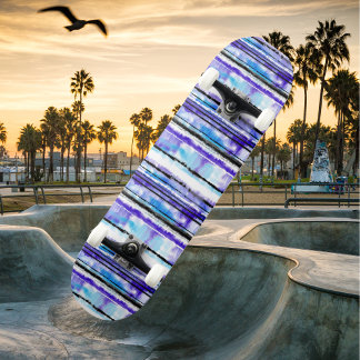 Tropiskt Rand - Beach Design Mini Skateboard Bräda 18,5 Cm