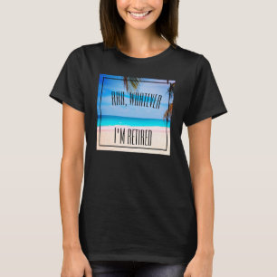 Tropiskt roligt hav för t shirt