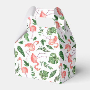 Tropiskt Rosa Flamingo Pattern v2 Presentaskar