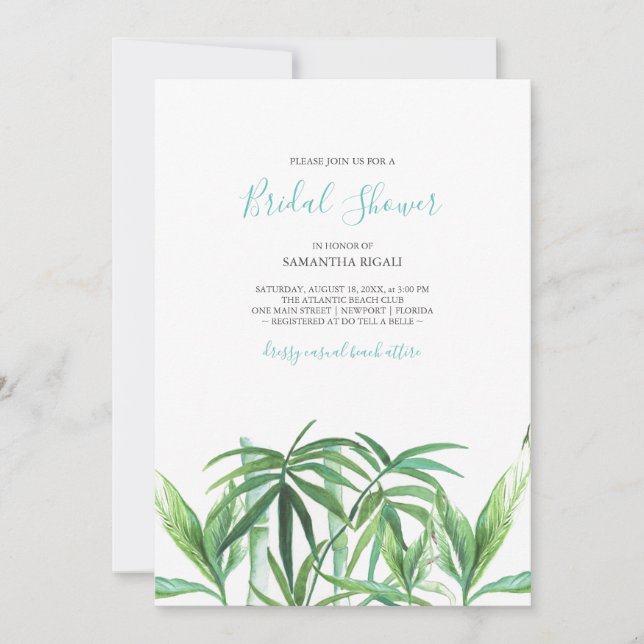 Tropiskt segment Möhippa Vattenfärg (Framsida)