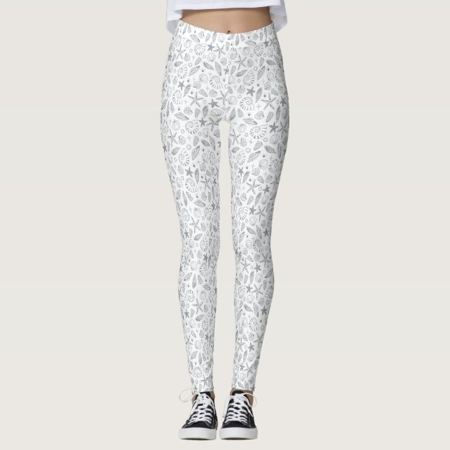 Tropiskt sinnestillstånd, året runt leggings (Framsida)