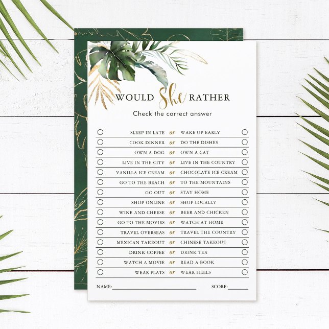 Tropiskt skulle hon hellre Möhippa spela (Skapare uppladdad)