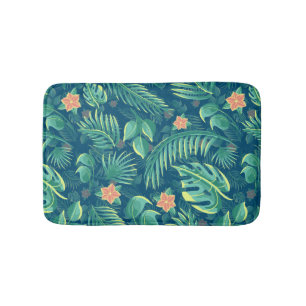 Tropiskt skum Mönster Bath Mat Badrumsmatta