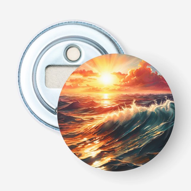 Tropiskt soluppgång flasköppnare (Framsidan)