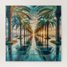 Tropiskt soluppgång