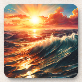 Tropiskt soluppgång underlägg