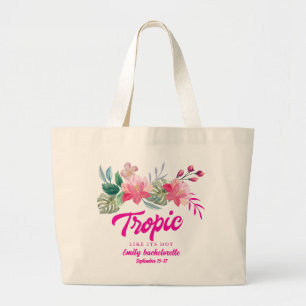 Tropiskt som det är varmt Bachelorette Weekend-fes Jumbo Tygkasse