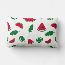 Tropiskt sommar-mönster av vattenmelon sömlöst mön