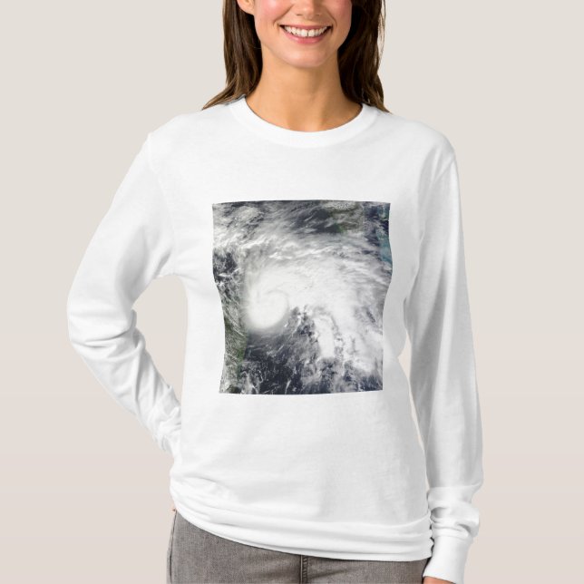 Tropiskt storm Ida i Karibiska havet 2 T Shirt (Framsida)