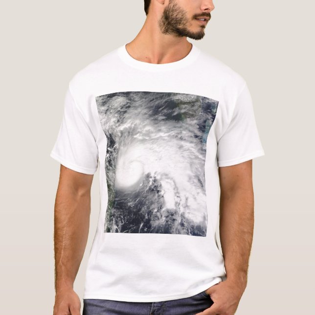 Tropiskt storm Ida i Karibiska havet 2 Tee Shirt (Framsida)
