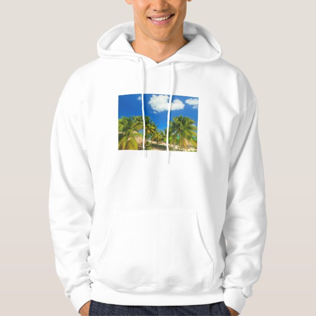 Tropiskt strandresort, Belize Sweatshirt (Framsida)