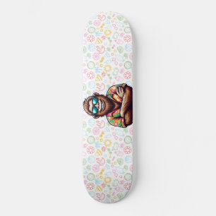 Tropiskt/strandyeti/bigfoot Mini Skateboard Bräda 18,5 Cm