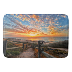 Tropiskt sunset Paradise Dream för Ocean Beach Vi Badrumsmatta