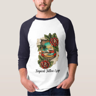 Tropiskt Tattoo Escape T Shirt
