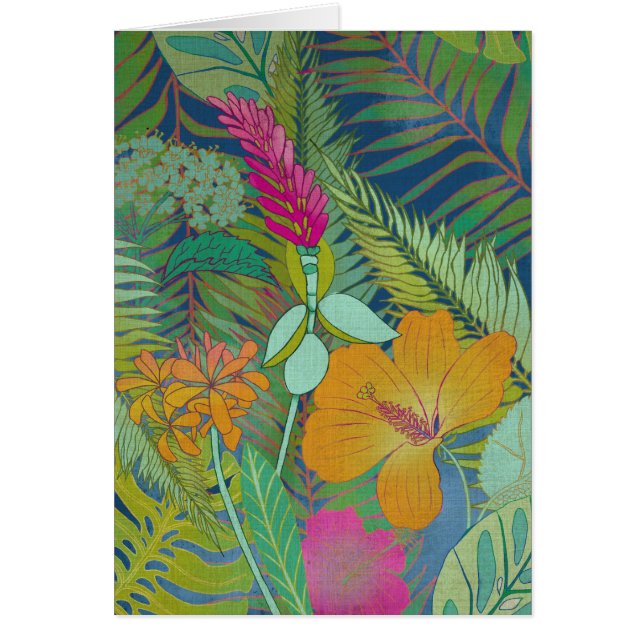 Tropiskt teaterbruk II Hälsningskort (Framsidan)