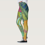 Tropiskt teaterbruk II Leggings<br><div class="desc">Tropical Tapestry II av Chariklia Zarris</div>
